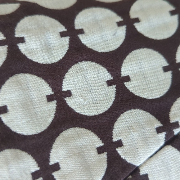 Tory Burch Brown and White Patterned Dress - Picture 7 of 9